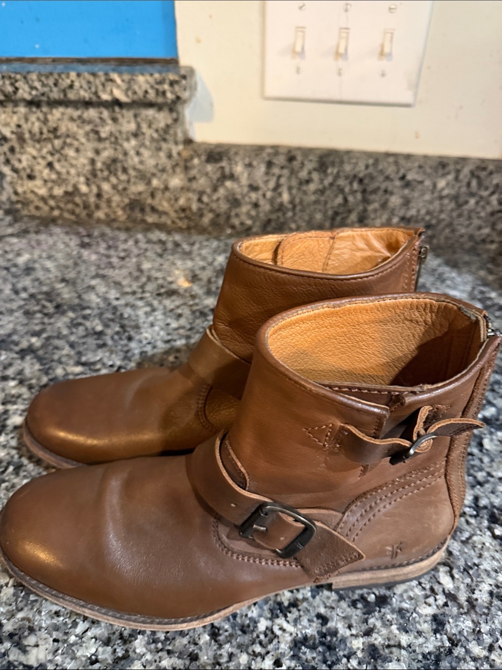Frye Tyler Engineer Boots Women’s Size 9